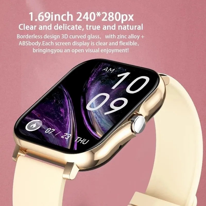 Y13 BW0242 Smartwatch with Trend Dial, Coronary heart Charge Monitor, Voice Assistant, and Cellphone Name Performance